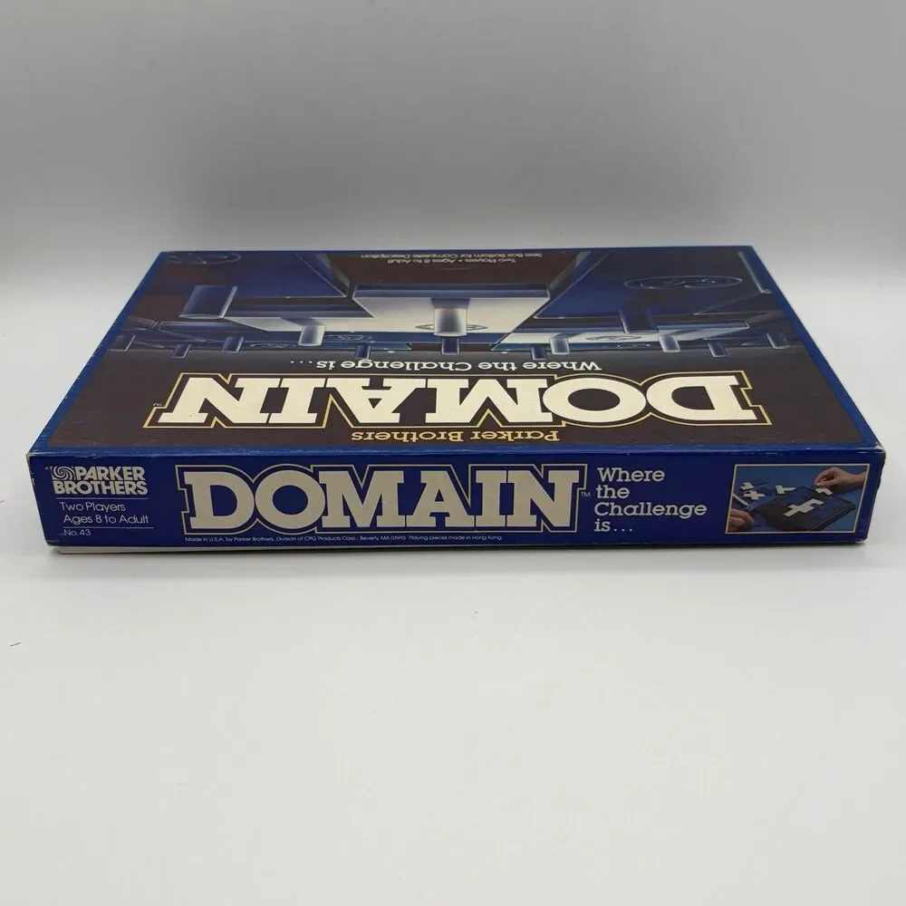 Domain Where The Challenge Is- Parker Brothers, 1983 COMPLETE
